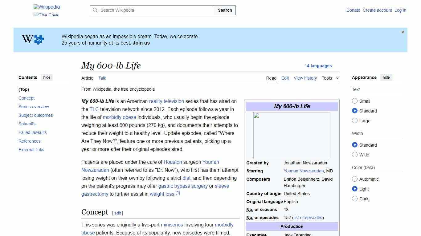 My 600-lb Life - Wikipedia